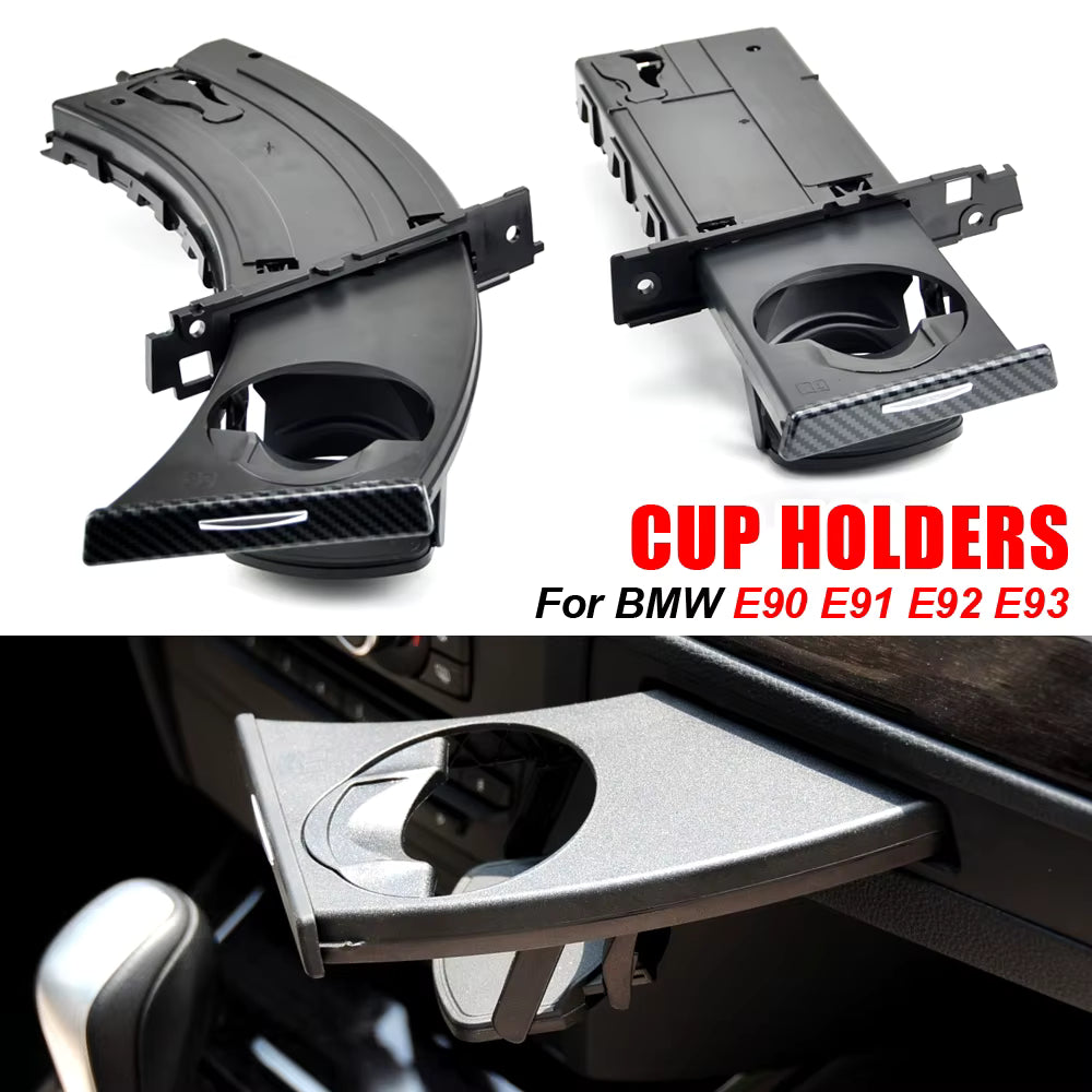 E90 Dashboard Pop-Out Cup Holder – Left / Right Side (E9X 2005–2012, Pre-LCI & LCI)