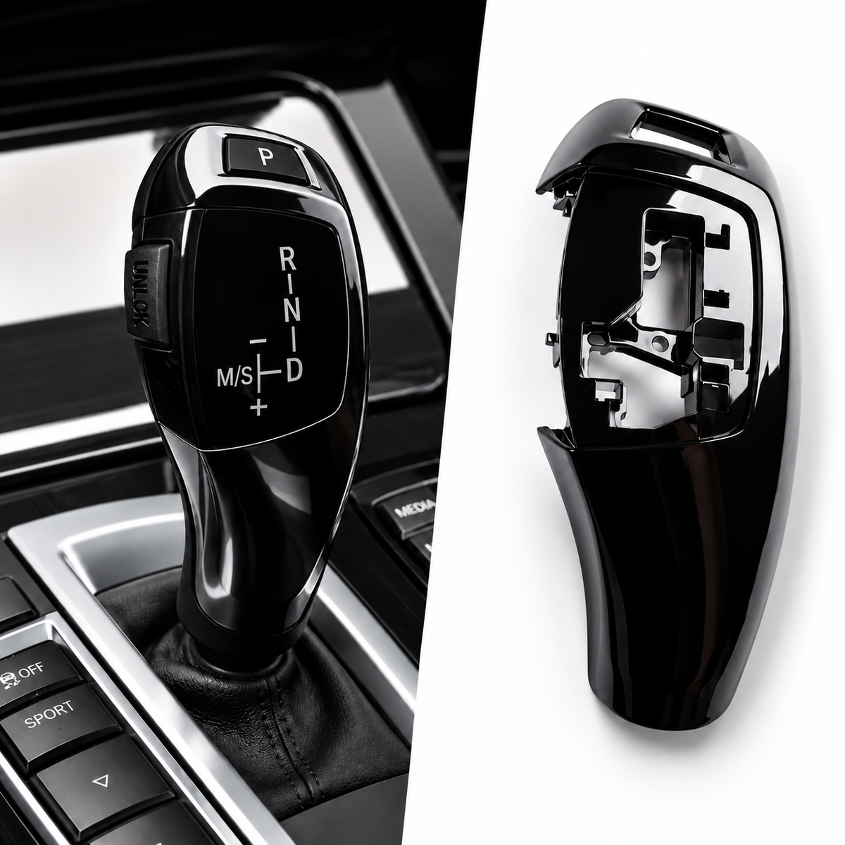 BMW F30 Gear Shift Knob Cover – Sport Interior Trim (2012–2019)