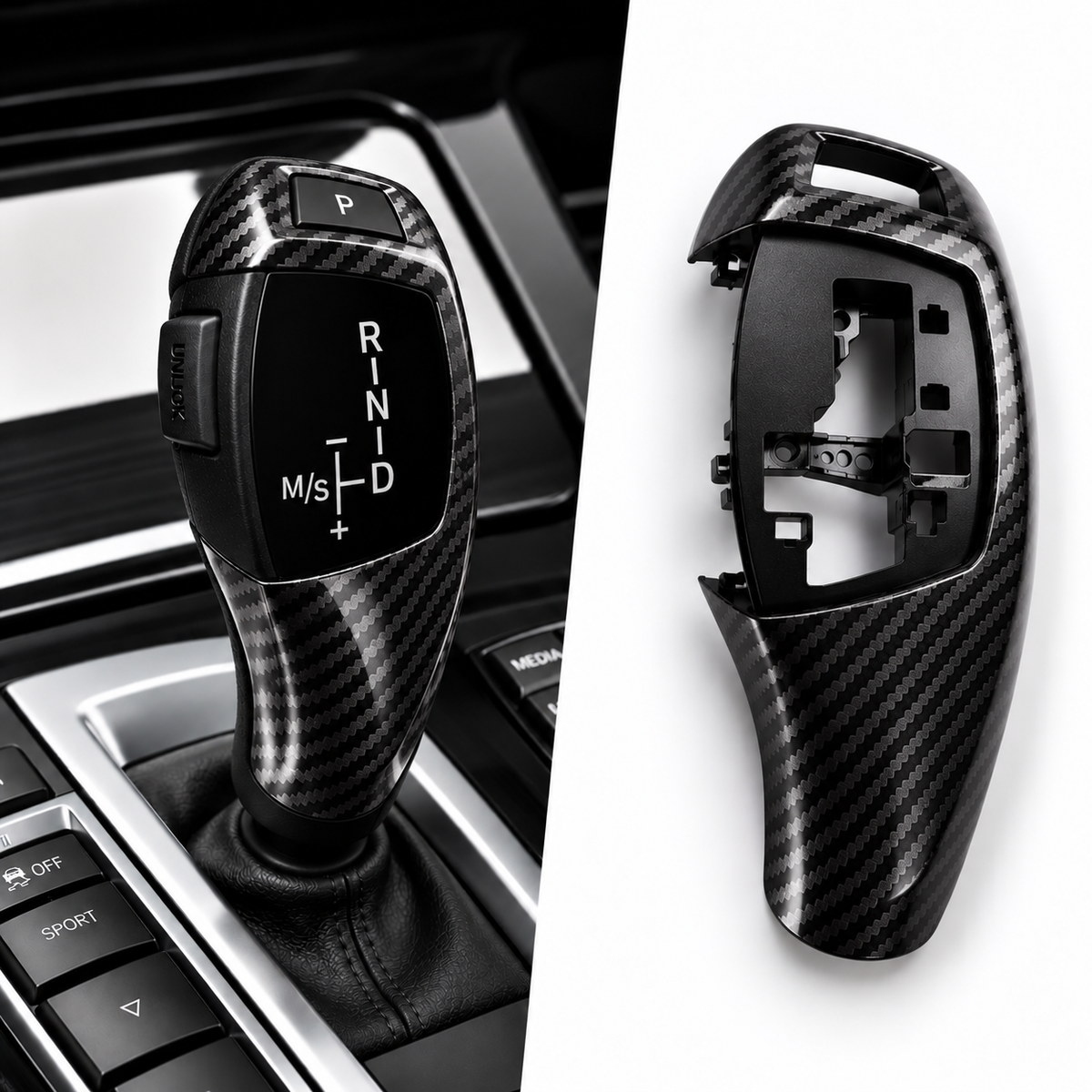 BMW F30 Gear Shift Knob Cover – Sport Interior Trim (2012–2019)