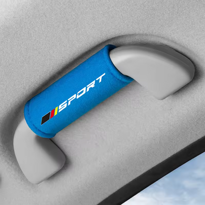 E60 Interior Roof Grab Handle Cover – Soft Armrest Protector 2pcs (E6X 2003–2010, Pre-LCI & LCI)