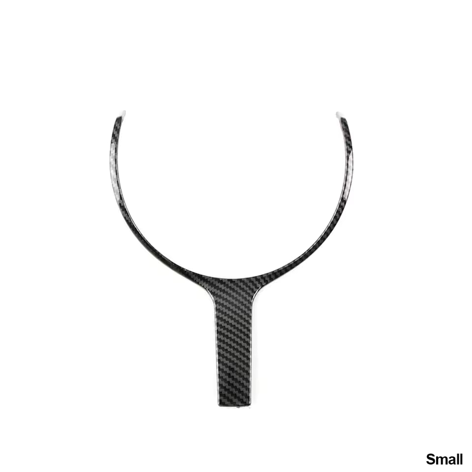 BMW F30 Carbon Fiber Style Steering Wheel Trim Cover