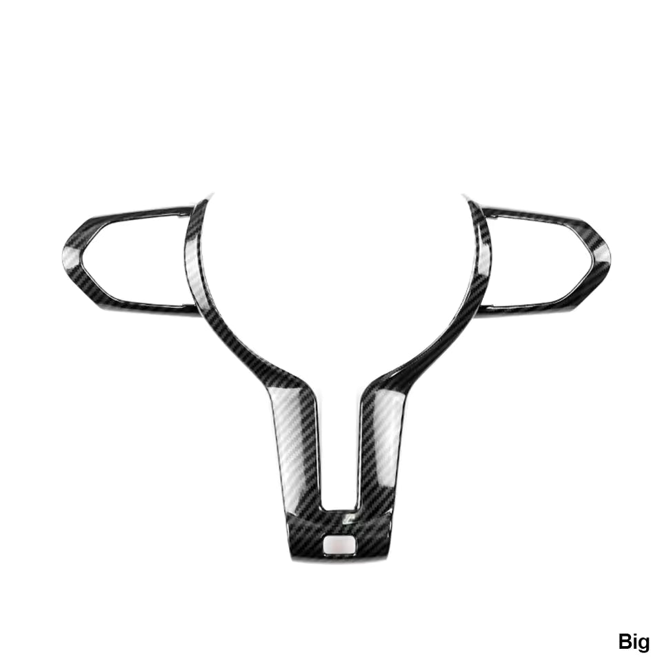 BMW F30 Carbon Fiber Style Steering Wheel Trim Cover