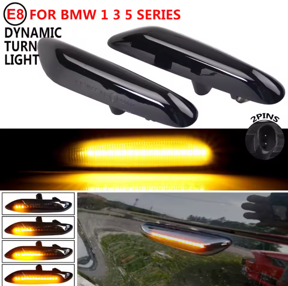 LED Indicator Side Indicator with Canbus Error Free for BMW E90 2005-2012