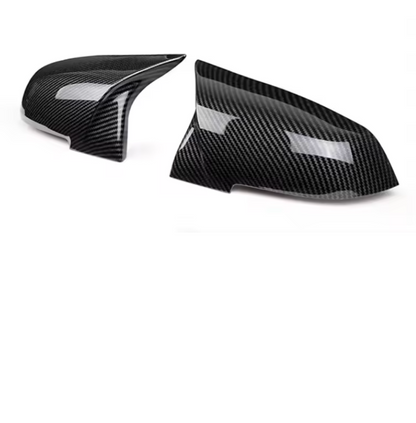 BMW F30 Mirror Caps – Gloss Black / Carbon Look | 2012–2019 | Pre-LCI & LCI