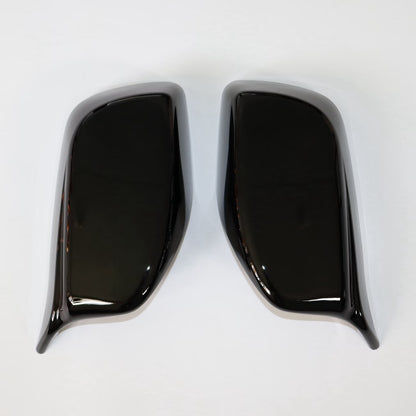 E60 Sport Mirror Covers – Gloss Black / Carbon Fiber (E6X 2003–2010, Pre-LCI & LCI)