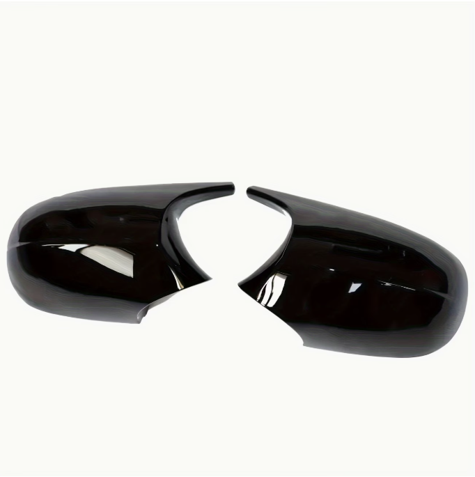 E90 “Batman” Mirror Covers – Sport Side Mirror Caps Pair (E9X 2005–2012, Pre-LCI & LCI)