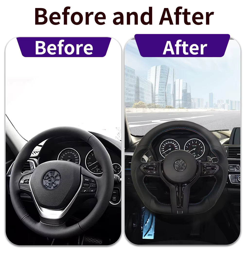 BMW F30 Performance Sport Steering Wheel – Perforated Leather | Plug & Play