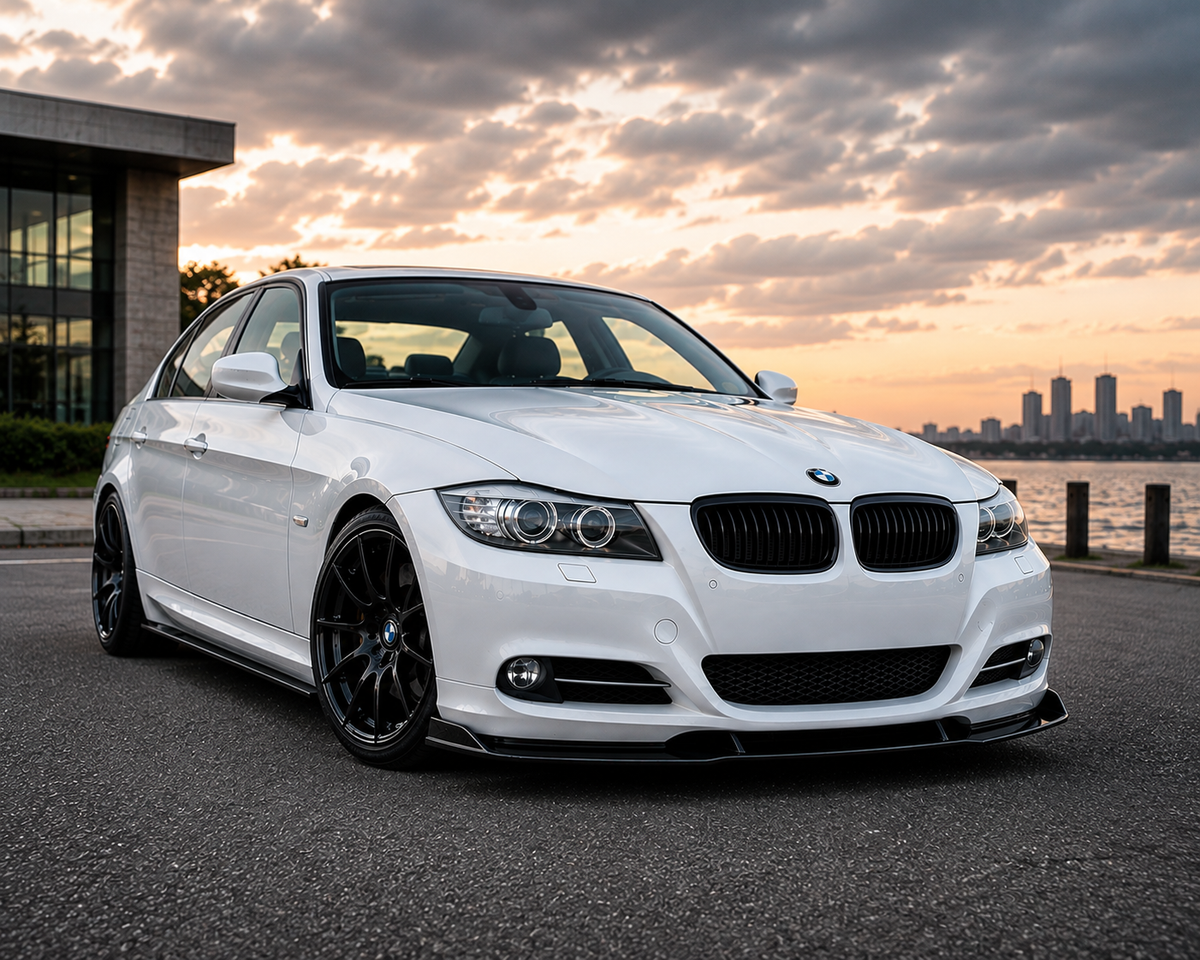 E90 Front Lip for 2009-2012 LCI (fits non-M)