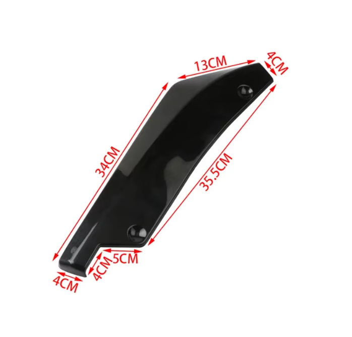BMW F30 Rear Bumper Lip Splitters (2013–2019)