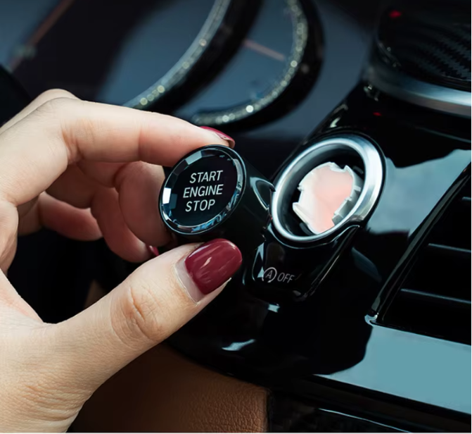 E90 Sport Engine Start/Stop Button – Interior Upgrade (E9X 2005–2012, Pre-LCI & LCI)