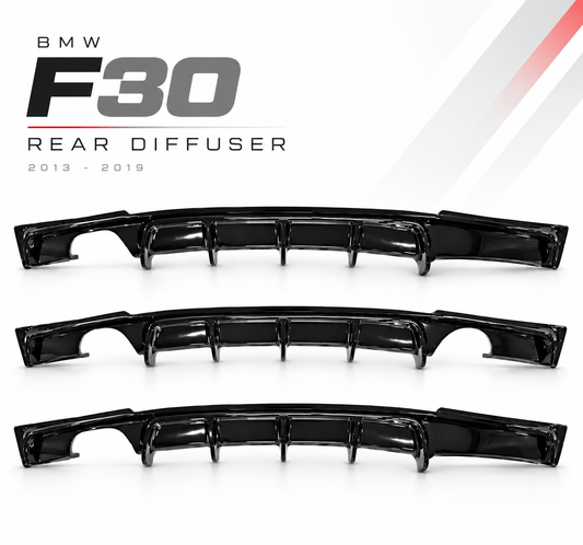 BMW F30 M Sport Rear Diffuser (2013–2019)