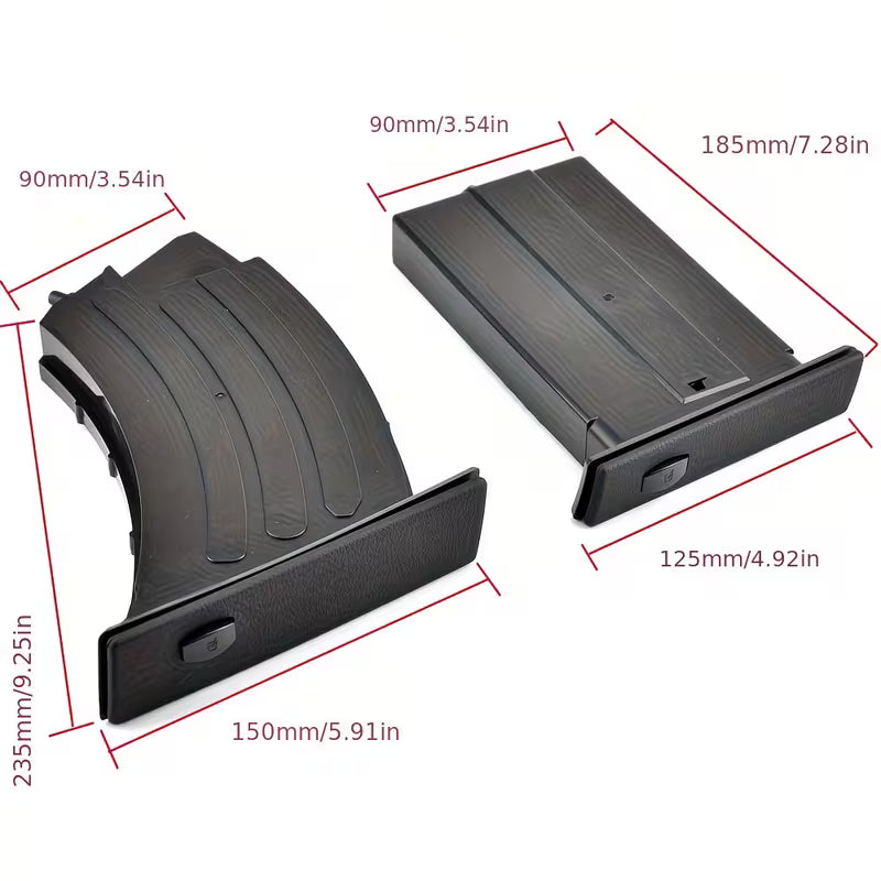 E60 Front Dashboard Cup Holder (Left / Right / Pair) – (E6X 2003–2010, Pre-LCI & LCI)