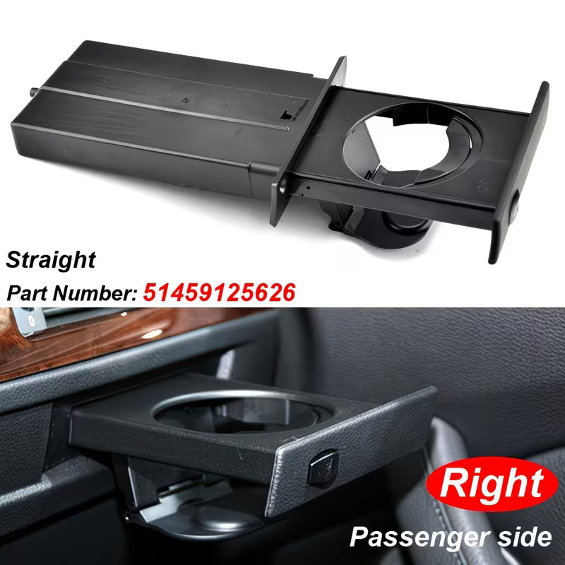 E60 Front Dashboard Cup Holder (Left / Right / Pair) – (E6X 2003–2010, Pre-LCI & LCI)