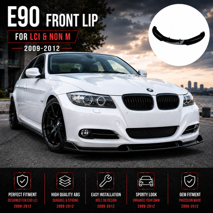 E90 Front Lip for 2009-2012 LCI (fits non-M)