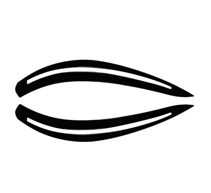 E60 Headlight Eyebrow Eyelids – Sport “Evil Eye” Style Pair (E6X 2003–2010, Pre-LCI & LCI)