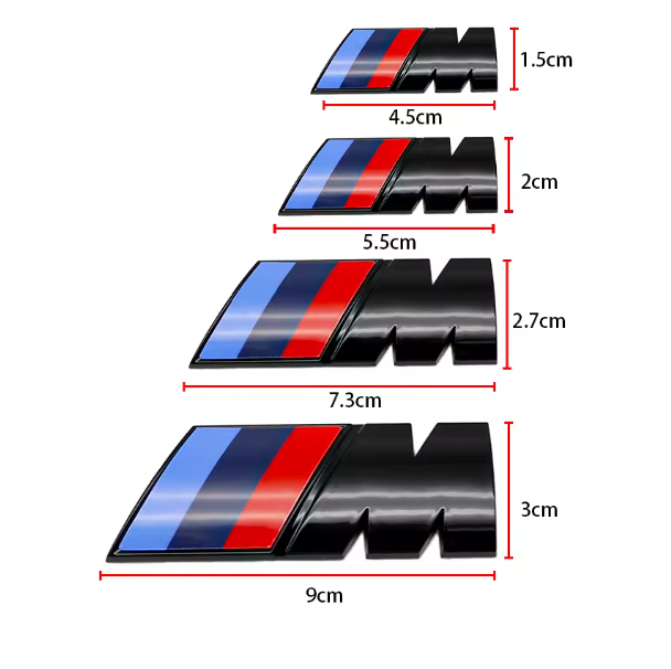 E90 M Logo Badge  Sticker