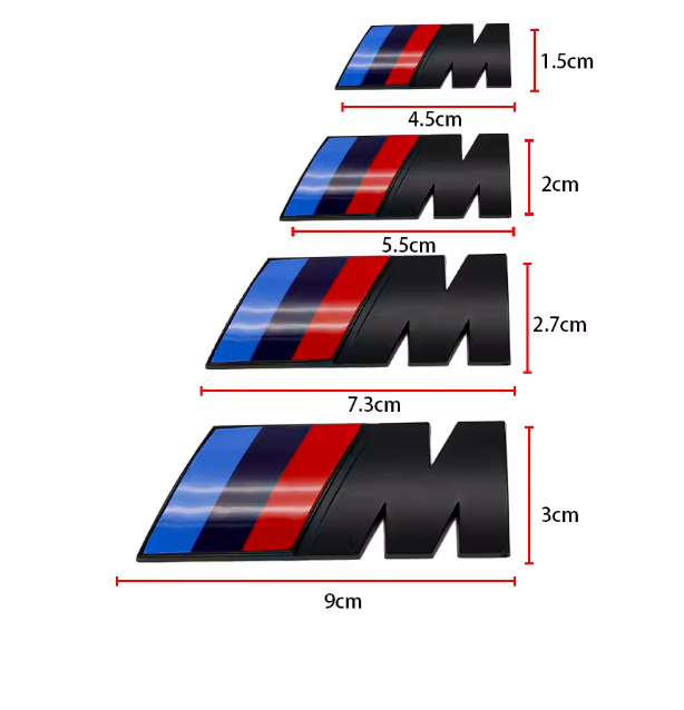 E90 M Logo Badge  Sticker