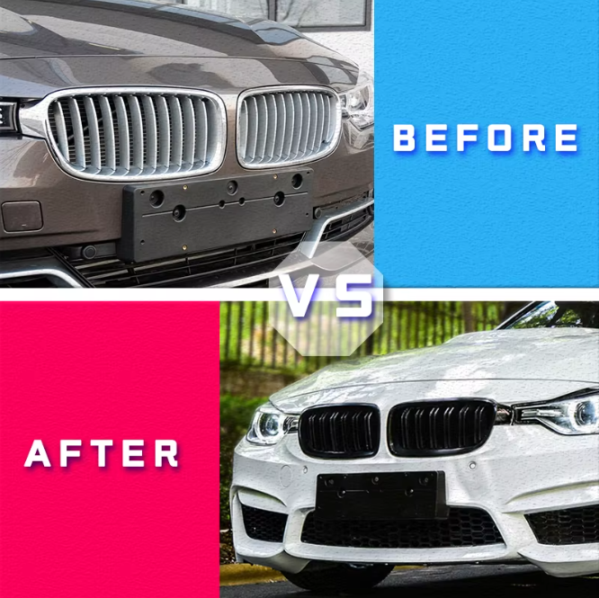 BMW F30 Kidney Grilles (2013–2019)