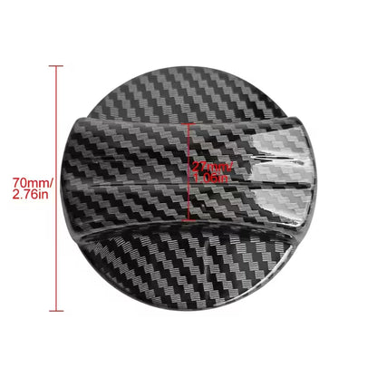 E60 Carbon Fiber Fuel Cap Cover – Sport Gas Tank Lid Trim (E6X 2003–2010, Pre-LCI & LCI)