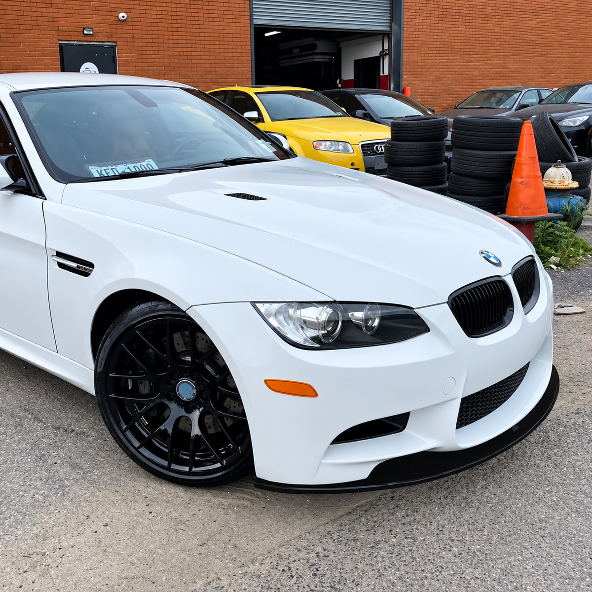 BMW E90 M3 Style Front Lip & Splitters (2006–2013) – Fits M3 Style Bumper