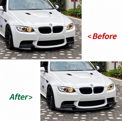 BMW E90 M3 Style Front Lip & Splitters (2006–2013) – Fits M3 Style Bumper