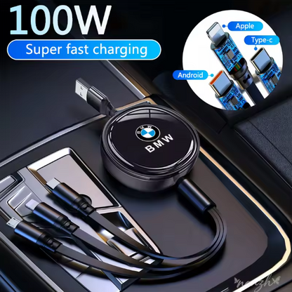 E90 Interior 3 In 1 USB Fast Charging Cable