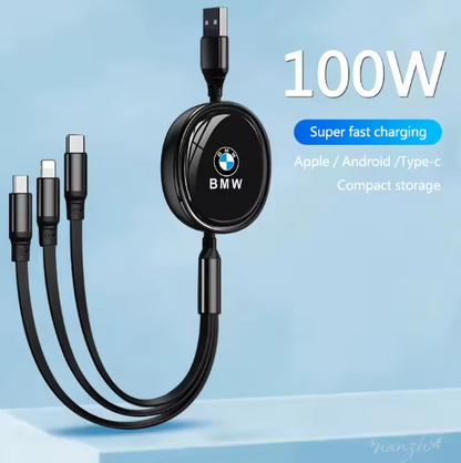 E90 Interior 3 In 1 USB Fast Charging Cable