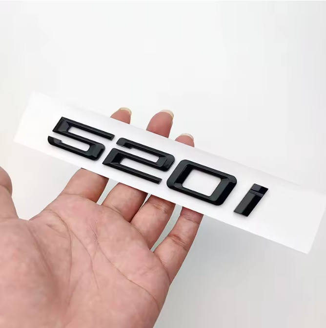 Rear Trunk Letter & Number Badge – Compatible with BMW 5 Series E60 2003–2010 (d & i)