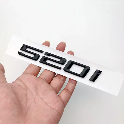 Rear Trunk Letter & Number Badge – Compatible with BMW 5 Series E60 2003–2010 (d & i)