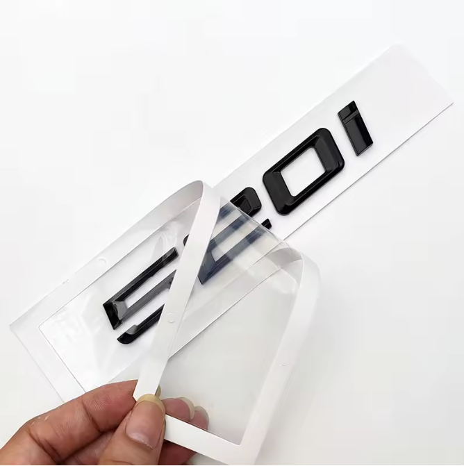Rear Trunk Letter & Number Badge – Compatible with BMW 5 Series E60 2003–2010 (d & i)