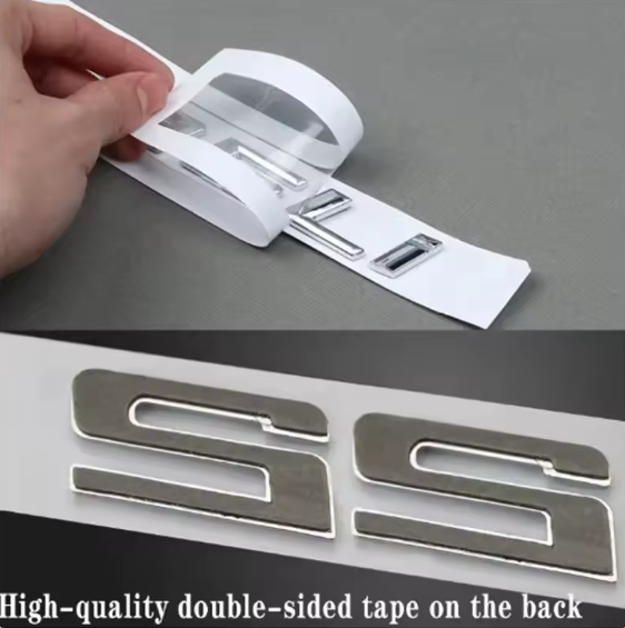 Rear Model Badge Emblem for BMW 3 Series E90 – Black or Silver (d & i)