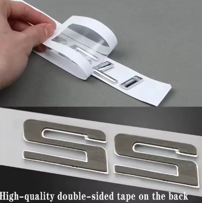 Rear Model Badge Emblem for BMW 3 Series E90 – Black or Silver (d & i)