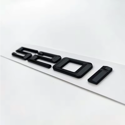 Rear Trunk Letter & Number Badge – Compatible with BMW 5 Series E60 2003–2010 (d & i)