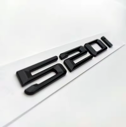 Rear Trunk Letter & Number Badge – Compatible with BMW 5 Series E60 2003–2010 (d & i)