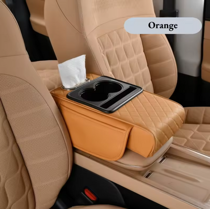 RealG Car Armrest – 2 Cup Holders