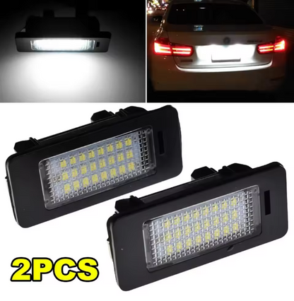 E90 Strong LED License Plate Light 2Pcs