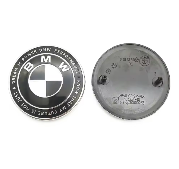 Custom Logo for BMW E90 2005-2012 (82mm-74mm-2piece)