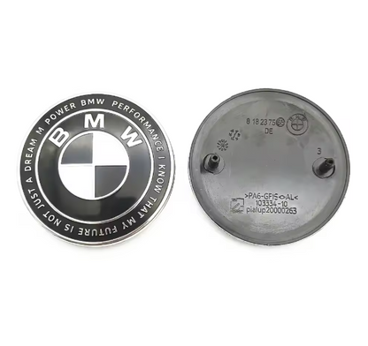 Custom Logo for BMW E90 2005-2012 (82mm-74mm-2piece)
