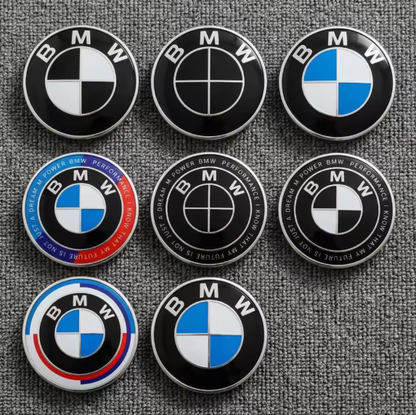 Custom Logo for BMW E90 2005-2012 (82mm-74mm-2piece)