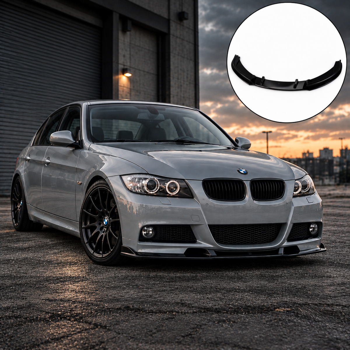 BMW E90 Pre-LCI M-Tech Front Lip | 2005–2008