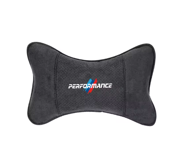E60 Suede Memory Foam Headrest Neck Pillows – Sport Interior (E6X 2003–2010, Pre-LCI & LCI)