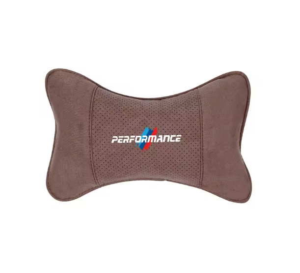 E60 Suede Memory Foam Headrest Neck Pillows – Sport Interior (E6X 2003–2010, Pre-LCI & LCI)