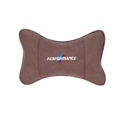 E60 Suede Memory Foam Headrest Neck Pillows – Sport Interior (E6X 2003–2010, Pre-LCI & LCI)