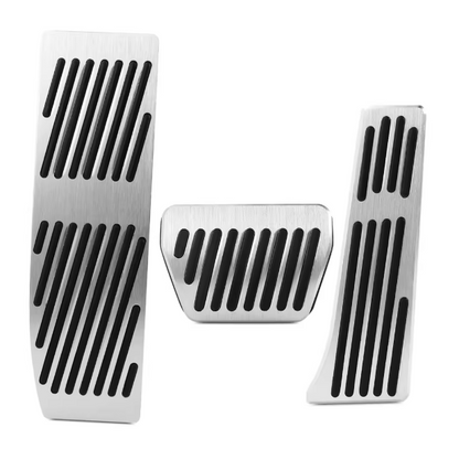 E9X Sport Aluminum Pedal Covers – Non-Slip Performance Pedal Set (2005–2012)
