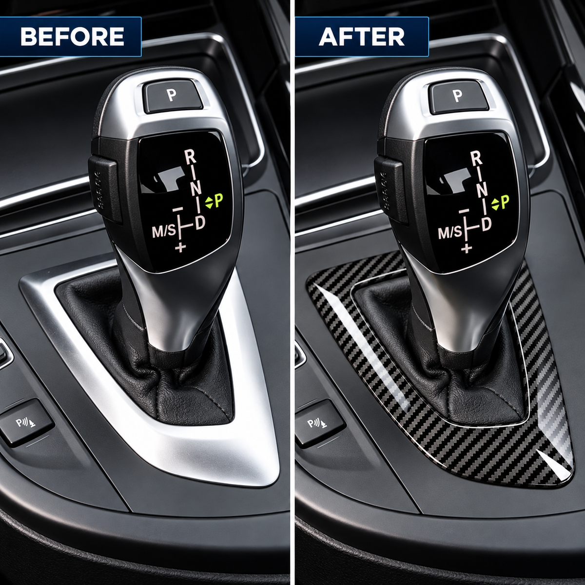 BMW F30 Gear Selector Trim Cover (2012–2019)
