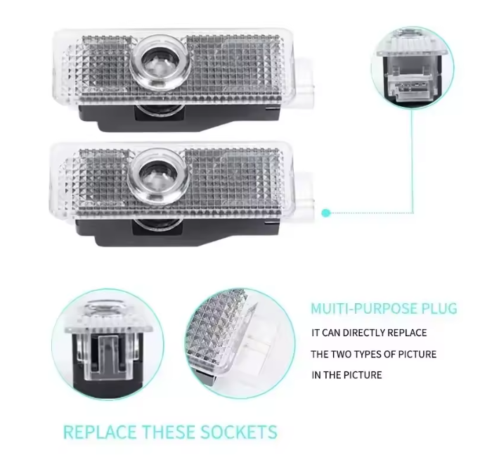 Car Door LED Welcome Lights – Logo Projector