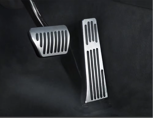 E90 Sport Aluminum Pedal Covers – Non-Slip Performance Pedal Set (E9X 2005–2012, Pre-LCI & LCI)