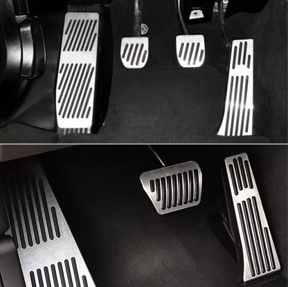 E90 Sport Aluminum Pedal Covers – Non-Slip Performance Pedal Set (E9X 2005–2012, Pre-LCI & LCI)