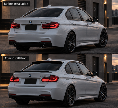BMW F30 Roof Spoiler – Gloss Black | 2012–2019 | Pre-LCI & LCI