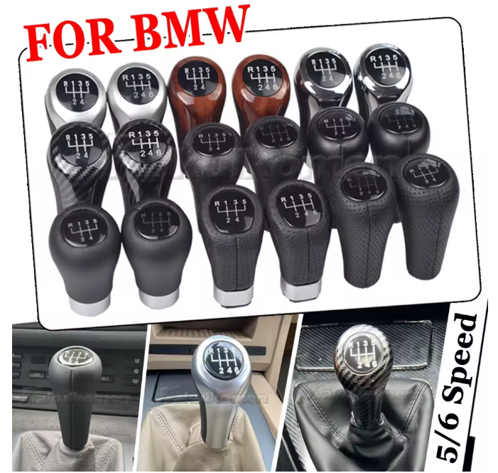 E90 Gear Shift Knob – Manual 5 & 6 Speed (E9X 2005–2012, Pre-LCI & LCI)